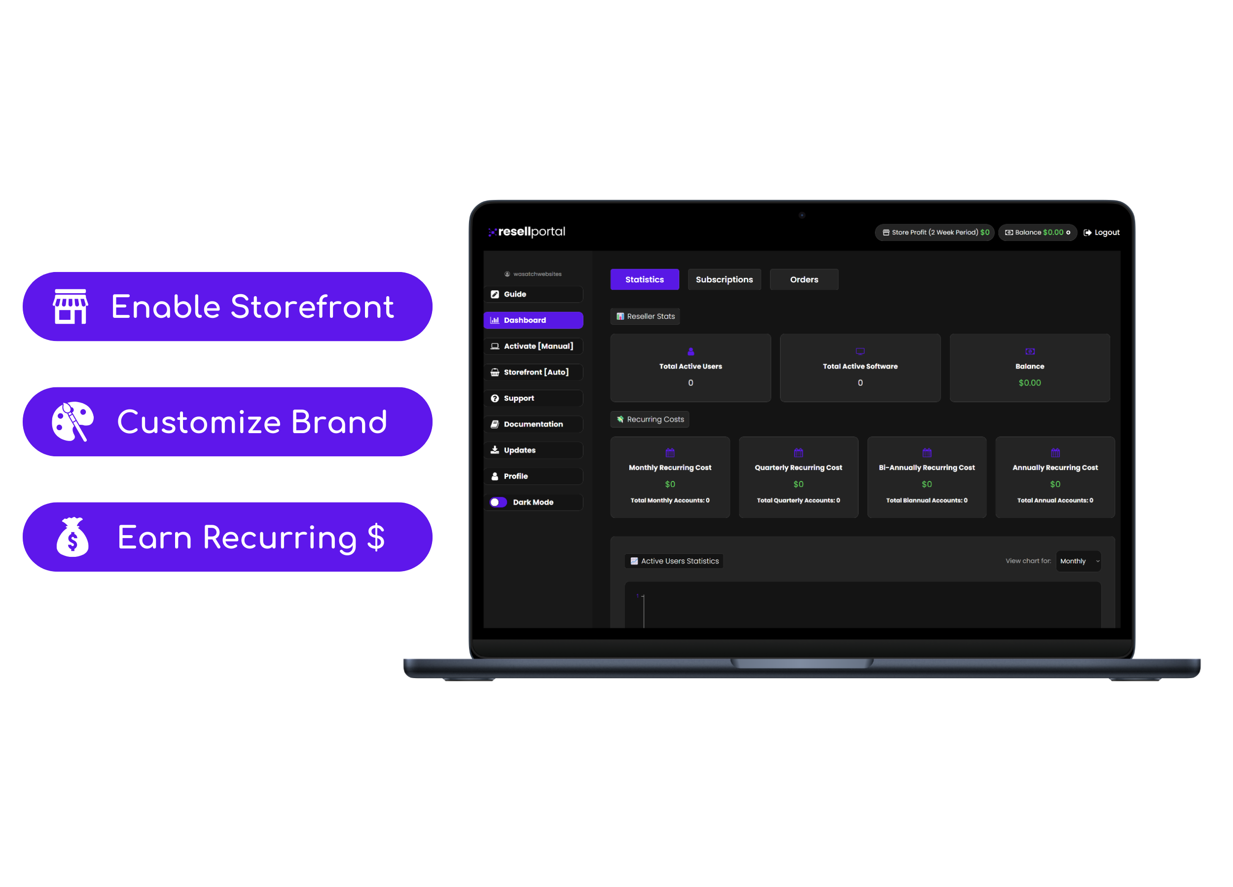 Launch your storefront