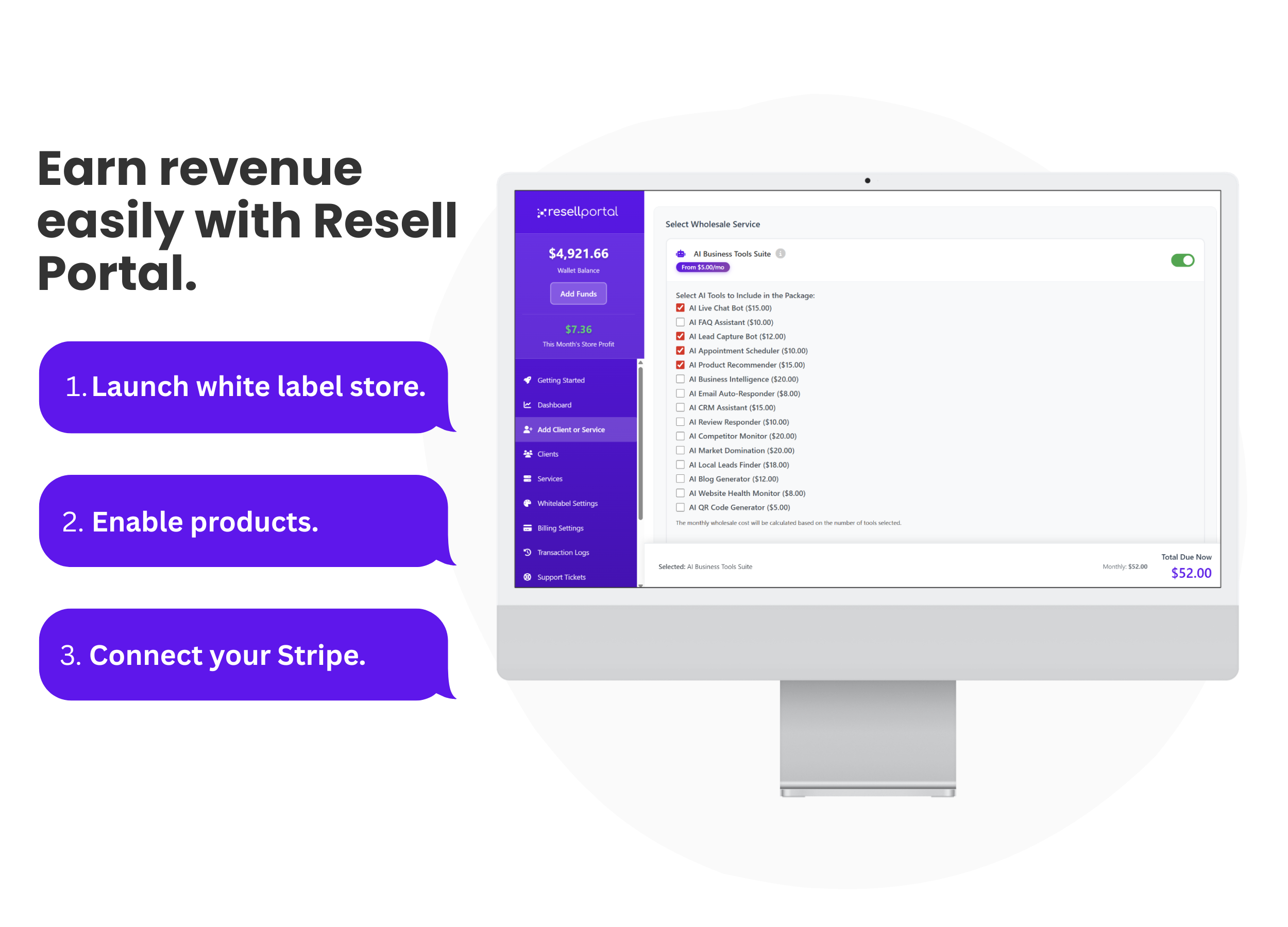 Launch your storefront