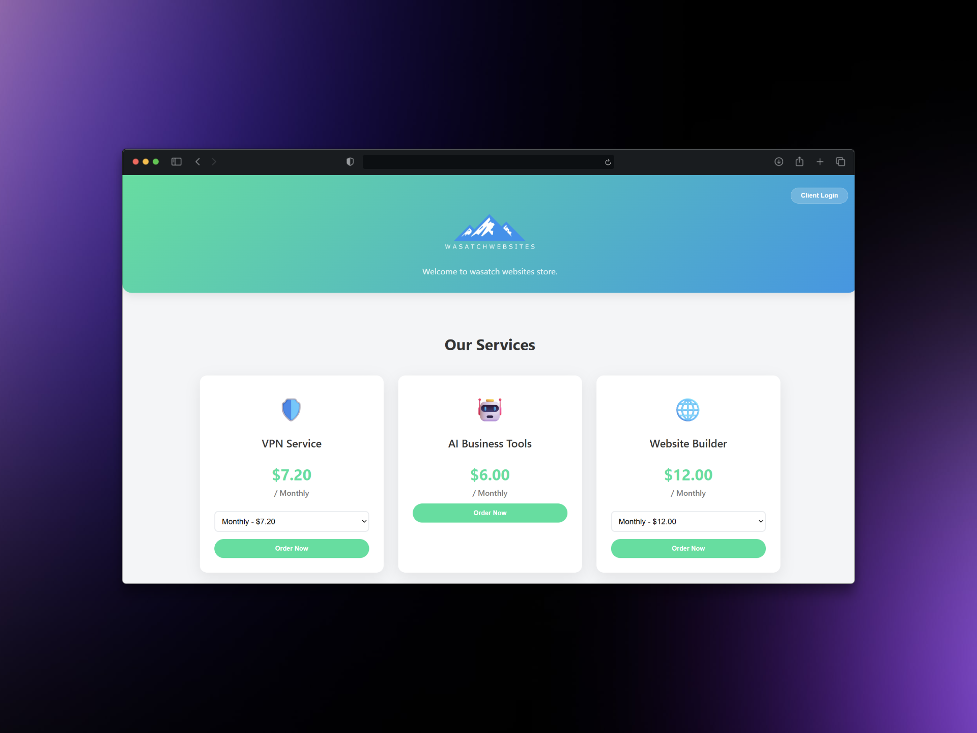 Storefront customization