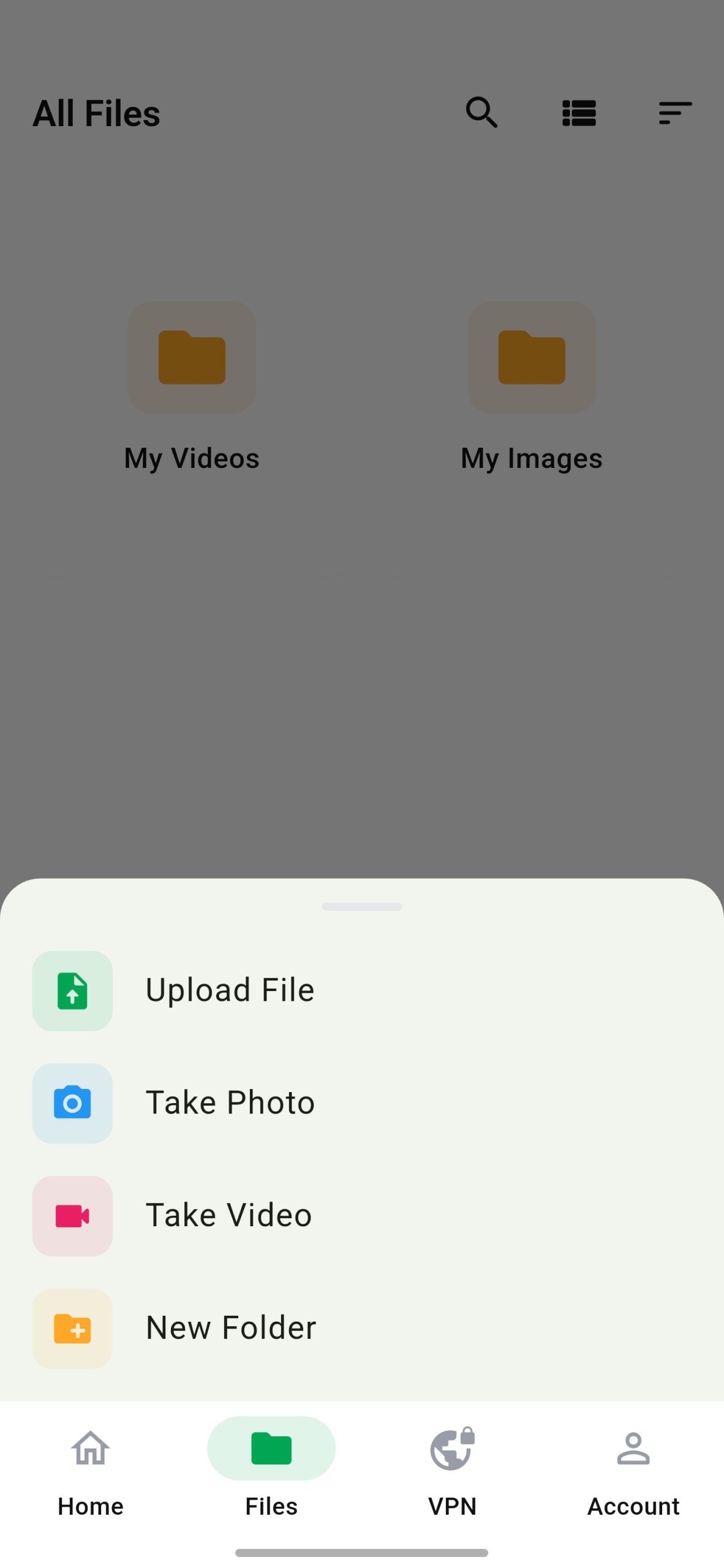 Files & Uploader