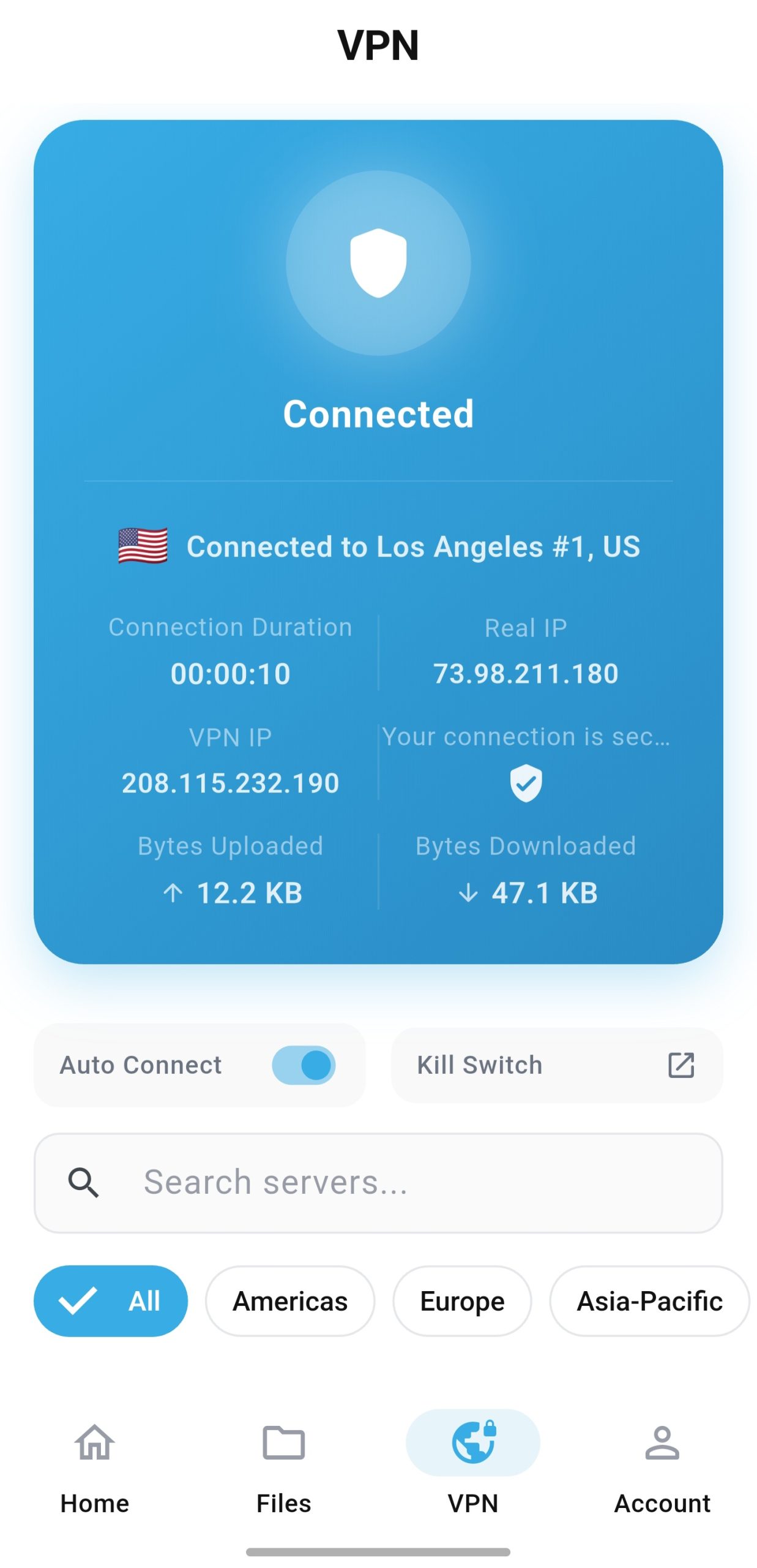 VPN Connected