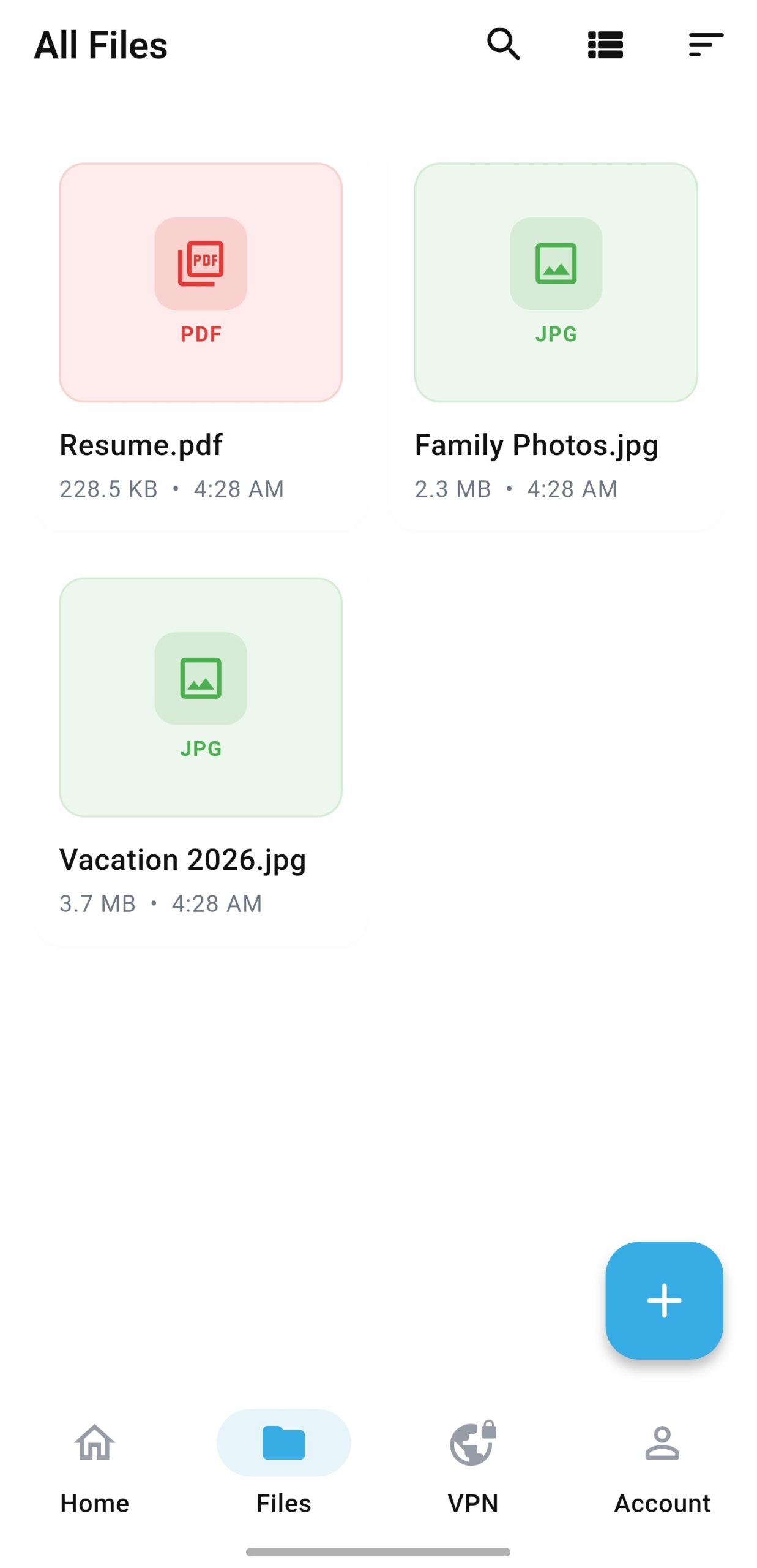 Files