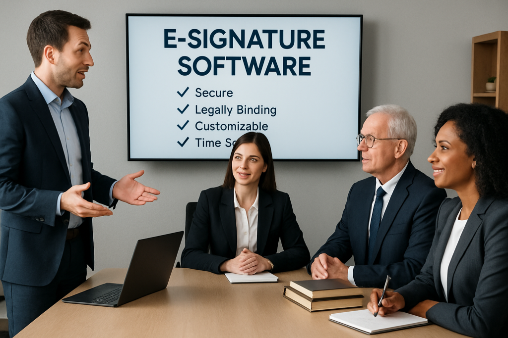 How to Sell E Signature Software to Law Firms and Accountants for Increased Efficiency