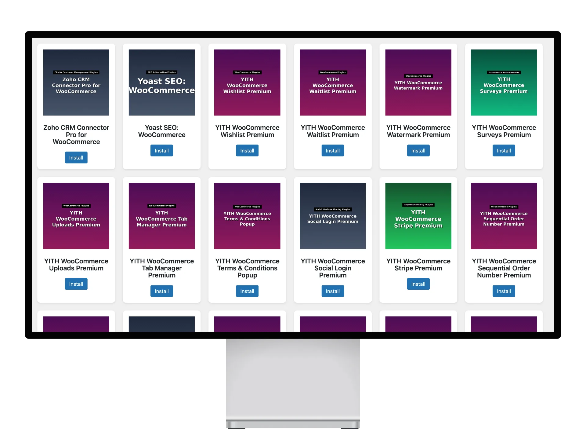 WordPress Plugin & Theme Library Dashboard