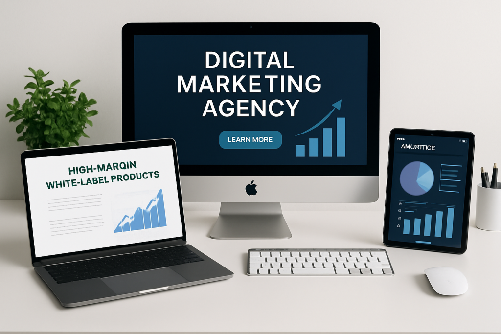10 High Margin White Label Products for Digital Agencies in