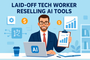 How a Laid Off Tech Worker Built a $4K/Month Business Reselling AI Tools in 6 Months